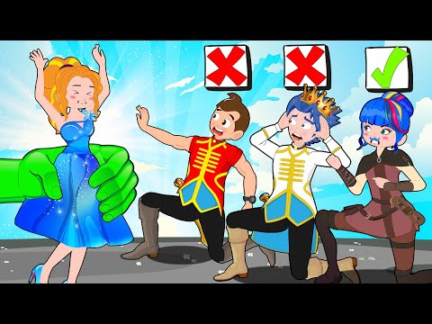 Princesses To The Rescue 💪 Hilarious Cartoon Animation