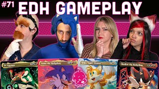 GOTTA GO FAST! ALL SONIC Commanders! | Eggman | Sonic | Tails | Shadow | MTG COMMANDER GAMEPLAY