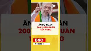 Ấn Độ ngăn 200 phiến quân tấn công #shorts