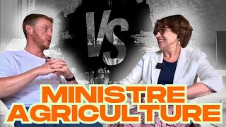 30mn AVEC LA MINISTRE DE L'AGRICULTURE !