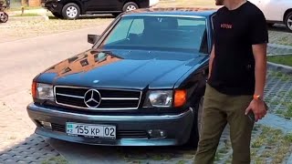 34 years ago: ASMR 1989 Mercedes 560 SEC C126
