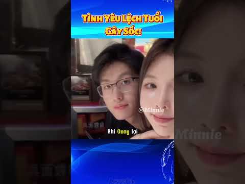 Tình Yêu Lệch Tuổi Gây Sốc! #funny #haihuoc #shorts