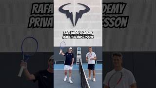 Rafa Nadal Academy 🎾🇪🇸 Private Tennis Lesson - Forehand Drill