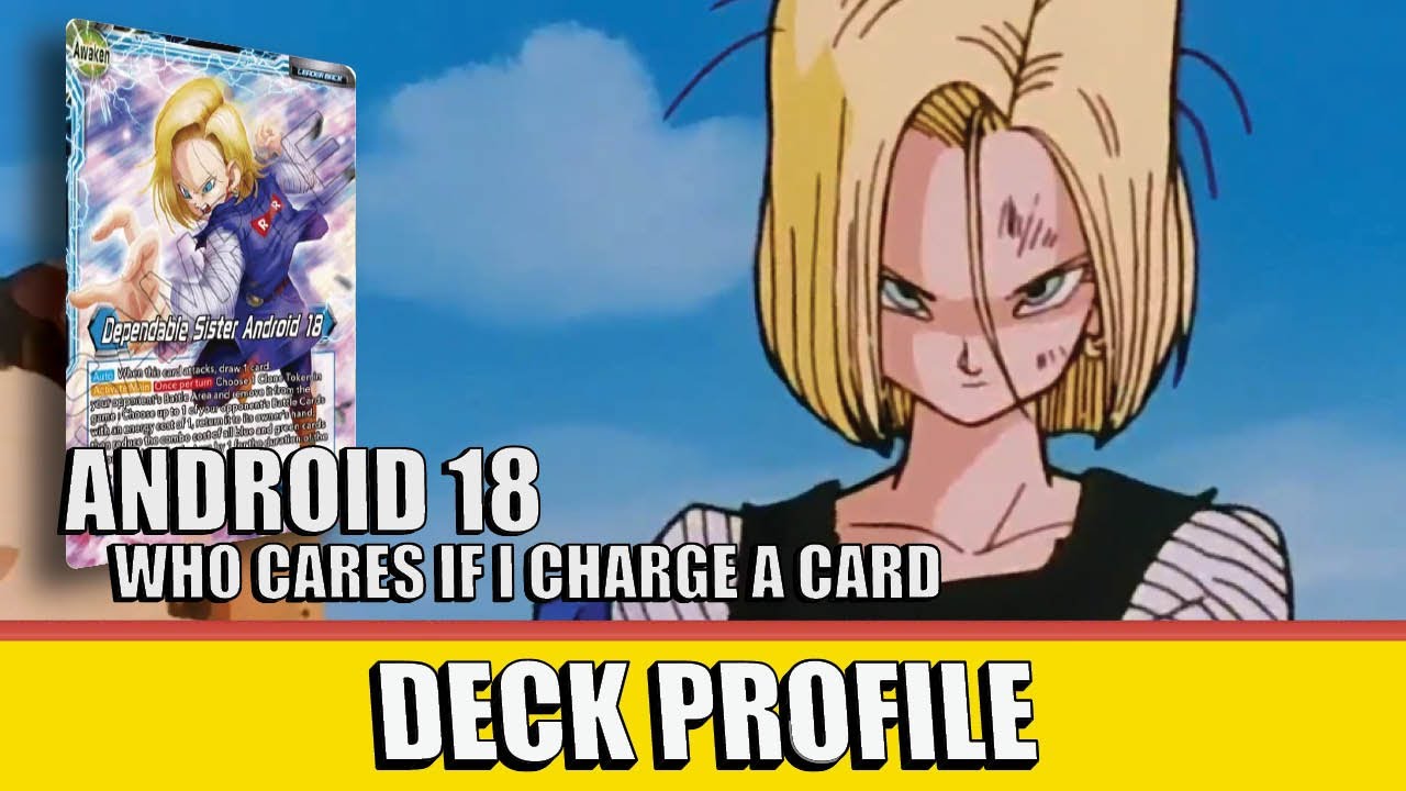 You don't need energy to play Android 18 (U) | Dragon Ball Super TCG