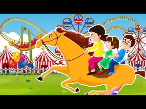 Lakdi Ki Kathi लकड़ी की काठी | Popular Hindi Children Songs | Hindi Rhymes for Kids | Baby Songs