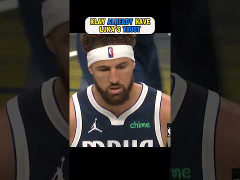 Luka trust on Klay was insane!👌 #shorts