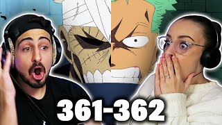 ZORO VS RYUMA!! *ONE PIECE* Episodes 361-362 REACTION!