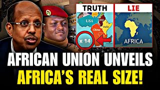 SHOCKER: African Union Unveils Africa’s REAL Size, Demands Global Map Rewrite! - West Panic