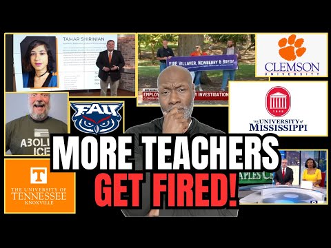 19 MORE Minutes Of Teachers Being FIRED, PUT ON LEAVE For Celebrating Charlie Kirk's Death