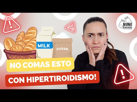 🤯10 alimentos PROHIBIDOS para HIPERTIROIDISMO | ALIMENTOS que empeoran tu TIROIDES | Manu Echeverri