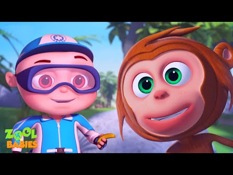Monkey Menace Episode | Zool Babies Hindi Series | बच्चों के कहानियाँ | Cartoon Animation For Kids