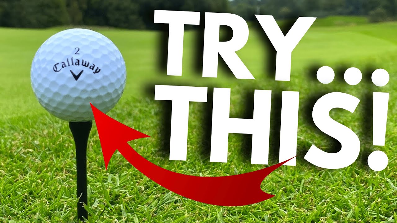 Try this golf ball for LONGER DRIVES!?￼