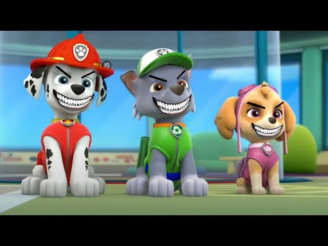 PAW Patrol On a Roll Funny Cartoon Animation! Full Episode Halloween Rescue Mission 11 Nick Jr HD