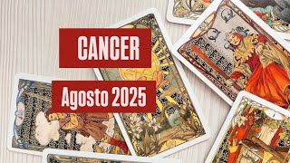CANCER AGOSTO 2025 “NO ESPERES POR NADIE!” 💕