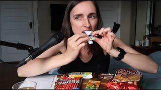 Eating Snacks From Serbia & Croatia! ASMR Soft Spoken ~ Crinkles & Crunchy Sounds