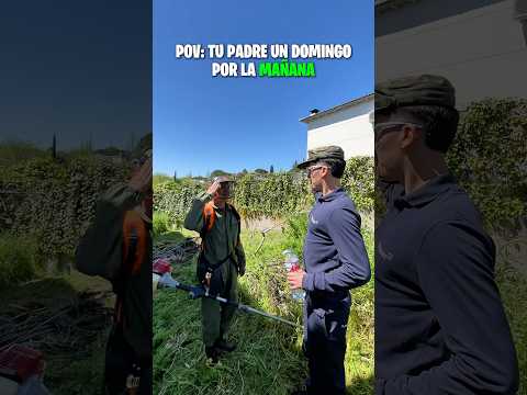 POV: tu padre un domingo por la mañana #humor #pov