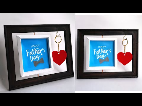 Father's Day Gift ideas / DIY Father's Day photo Frame / Photo Frame For Father's Day /Handmade Gift