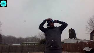 Wild weather network PA HQ |  Heavy Snowing | Front end of Snowstorm #snowfall #snowstorm #snow