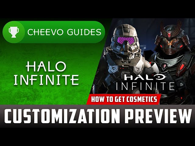 Halo Infinite - Customization Preview (Character & Weapons) *PLUS BATTLE PASS PREVIEW*