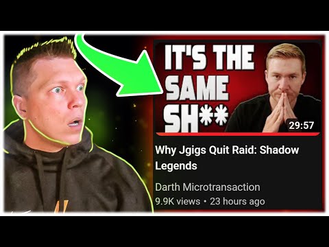 Let's talk about JGigs QUITTING Raid Shadow Legends