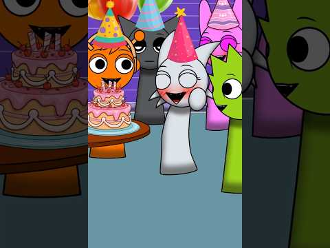 Cumpleaños de Wenda… con final explosivo 🚀😂 #sprunki #incredibox #wenda #funny #cartoon #animation