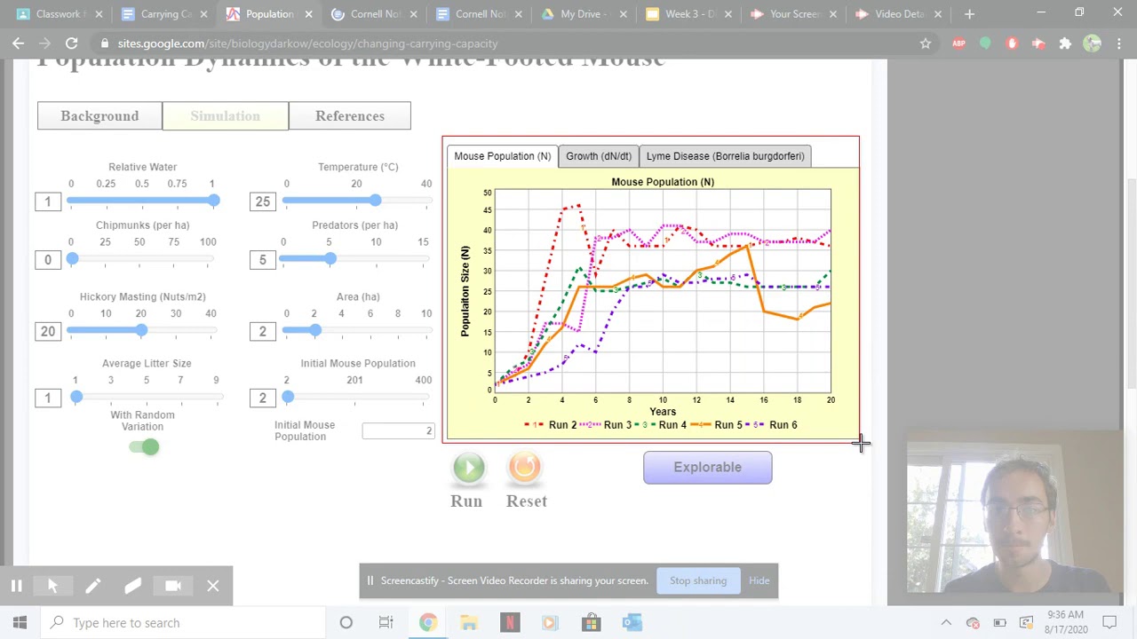 Carrying Capacity Virtual Lab: Exploring the Limits of Our Planet