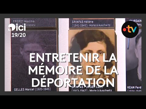 Entretenir la mémoire de la déportation