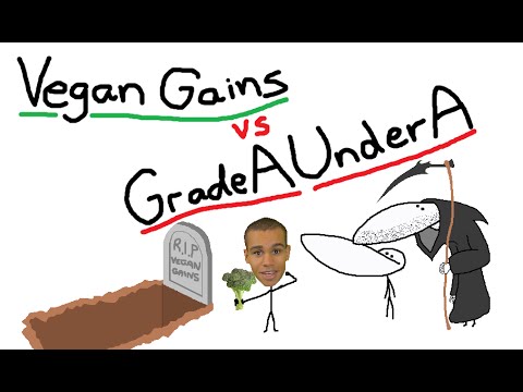 Vegan Gains vs GradeAUnderA