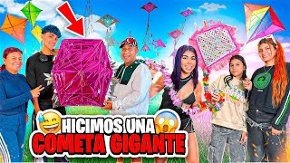 VOLANDO COMETAS ¿Quien hizo la mejor?🪁😳// FAMILIA RECOCHA 