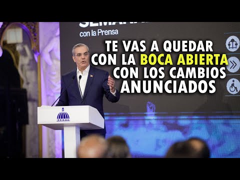 Agárrense vienen CAMBIOS RADICALES desde el gobierno de ABINADER para RD 😨😱