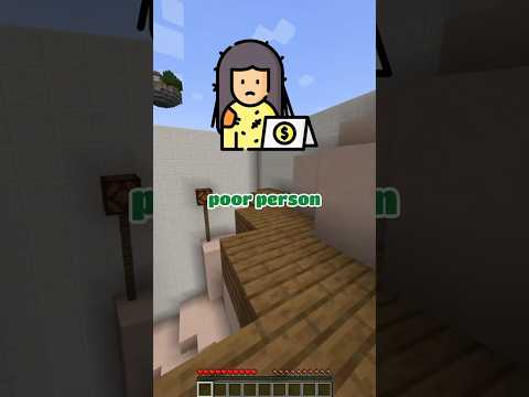 The annoying rich kid in class ?? sounds: @simonbreaofficial #funny #minecraft #youtubeshorts