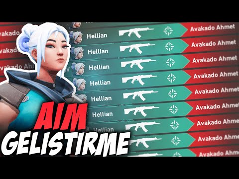 VALORANT 7 GÜNDE AIM CANAVARI OLUN!! (Valorant Aim Geliştirme)