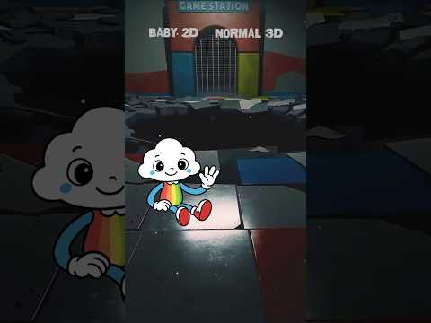 All New Babys | Poppy Playtime 5 | Baby2D | Normal3D #poppyplaytime