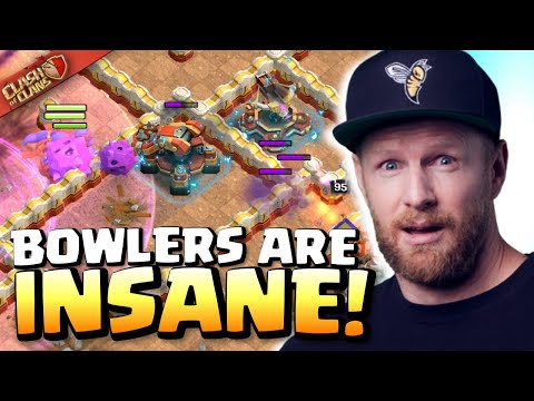 BOWLERS delete Fully SUPERCHARGED TH16 on HARD MODE in Grand Finals! Clash of Clans