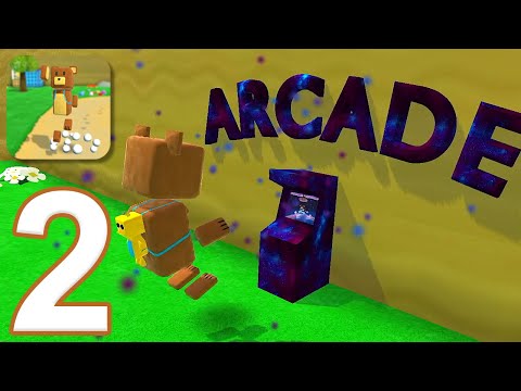 Super Bear Adventure - Gameplay Walkthrough Part 2 - Arcade World (iOS, Android)