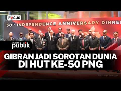 Wapres Gibran Wakili Presiden Prabowo di HUT ke 50 Papua Nugini, Tampil Berwibawa & Tuai Kekaguman