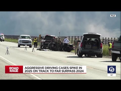 YouTube video thumbnail: Spike in Road Rage Cases Across Utah, 5 Arrested on Monday