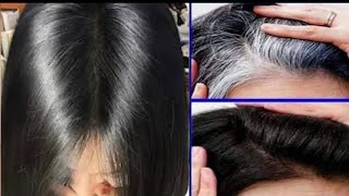 ضعيها ساعة واحدة على شعرك وقولى وداعا للشيب والشعر الابيض للابد 💥ترميم وفرد وتنعيم الشعر التالف💪