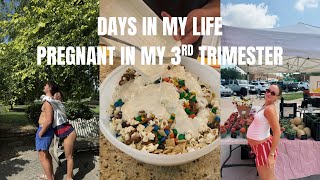 days in my life: 4th of July, evening routine, pregnancy workouts + outfits