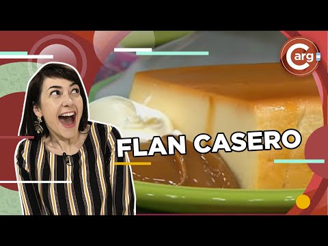 Flan casero con leche condensada - Cocineros Argentinos
