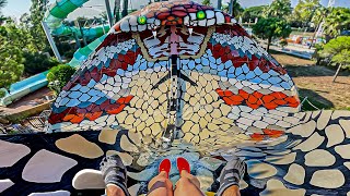 POV: COBRA Attack Water Slide! 🐍😱 Wild Day in Aqualand Fréjus 🇫🇷