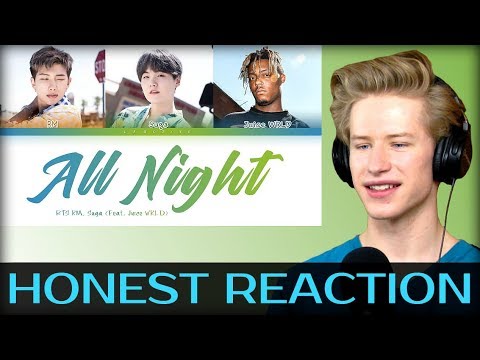 HONEST REACTION to BTS - All Night (Feat. Juice WRLD) (방탄소년단)