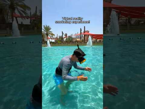 Virtual Reality Snorkeling! 🤯 #shorts