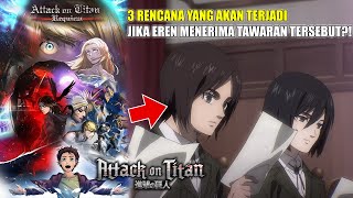 INILAH 3 RENCANA YANG AKAN TERJADI DI PARADIS JIKA EREN MENERIMANYA! - AOT NO REQUIEM ALL ENDING?