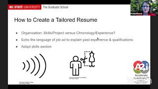 Interactive Workshop  Building Tailored Resumes  Visual Design