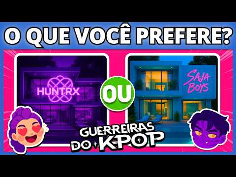🔄✨ O QUE VOCÊ PREFERE? Edição: GUERREIRAS DO K-POP vida real 🎙️📀 | [ VÍDEO NOVO ] | #buuquiz #quiz