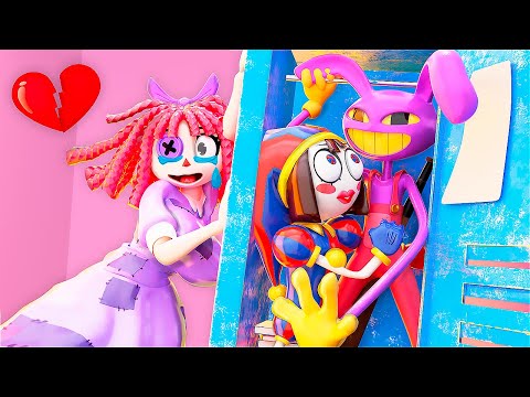 Pomni, Jax, Ragatha SAD LOVE Story! Ragatha Jealousy | The Amazing Digital Circus Animation