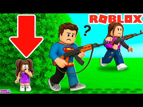 FIQUEI PEQUENA PARA ME ESCONDER DOS MEUS PAIS - ROBLOX