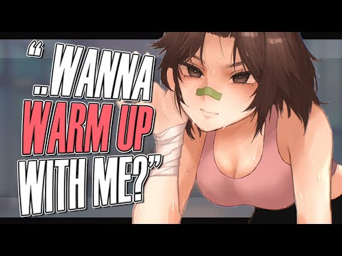 🎧 Your Tomboy Gym Crush Teases You During a Workout ♡ [Friends To Lovers] [F4A]