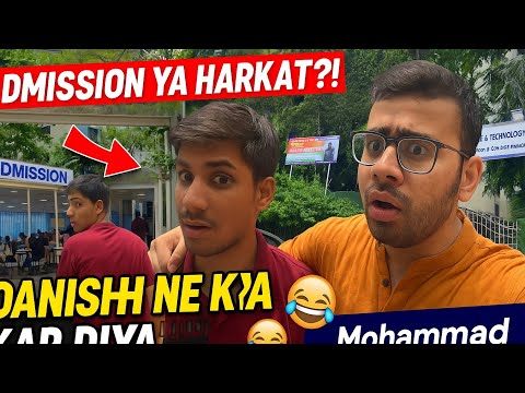 Danish Ko Admission Mila Ya Nahi? Dekho Kya Harkat Hui! 🏫😆 | Mohammad &Danish | HARAKTI" |
